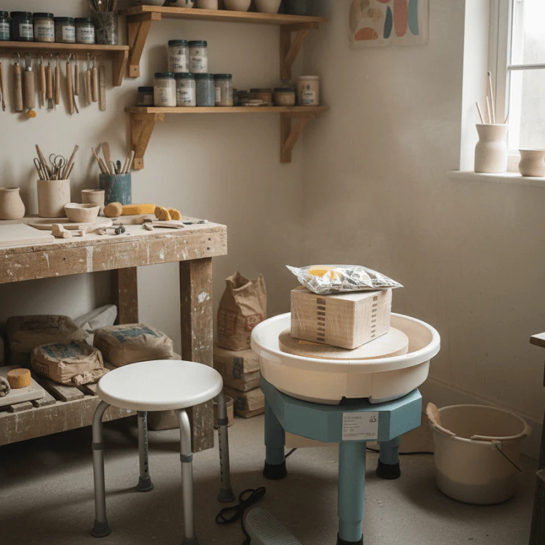 Kiln Crafts Daisy Pottery Wheel Package - Image 8